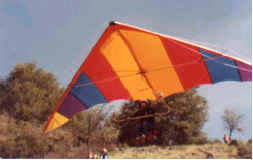 Doug Hildreth Launching the slot on his Cirrus 3, April 8, 1978.